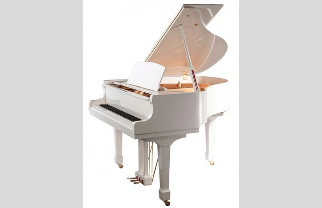 Steinhoven SG170 Polished White Grand Piano All Inclusive Package - Image 1