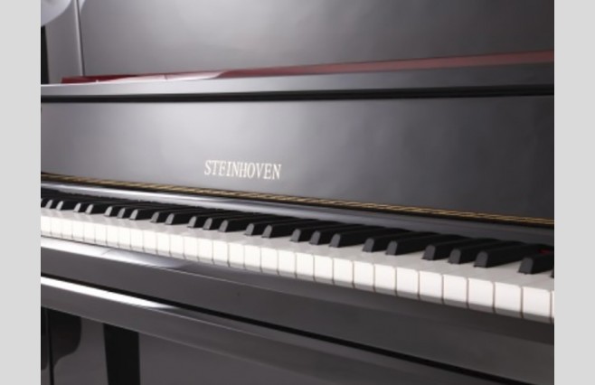 Steinhoven SU125 Polished Ebony Upright Piano All Inclusive Package - Image 4