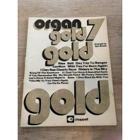 Used Organ Gold 7 Music Book REF 0038