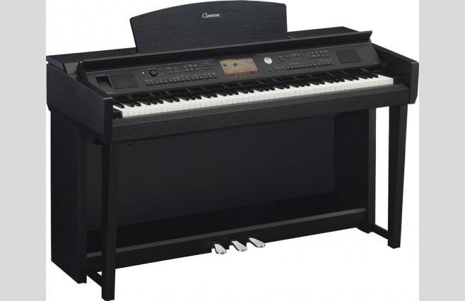 Used Yamaha CVP705 Black Walnut Digital Piano Complete Package - Image 1