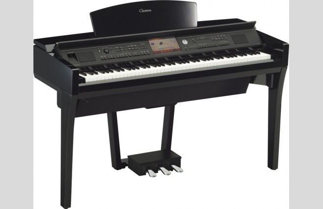 Used Yamaha CVP709 Polished Ebony Digital Piano Complete Package - Image 1