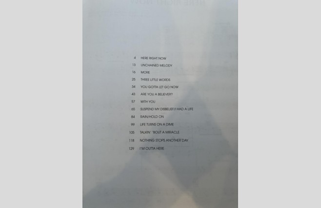 Used Ghost The Musical Piano Book - REF 0011 - Image 2