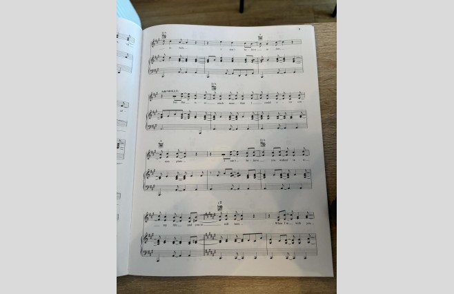 Used Ghost The Musical Piano Book - REF 0011 - Image 3