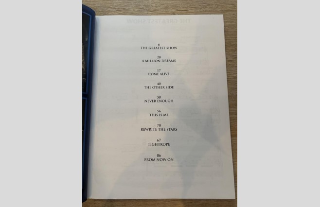 Used The Greatest Showman Piano/Vocal/Guitar Book - REF 0005 - Image 2