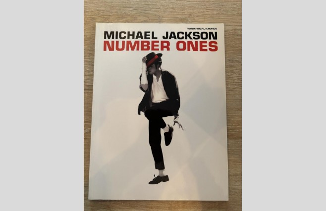 Used Michael Jackson Number Ones Piano/Vocal/Guitar Book - REF 0010 - Image 1