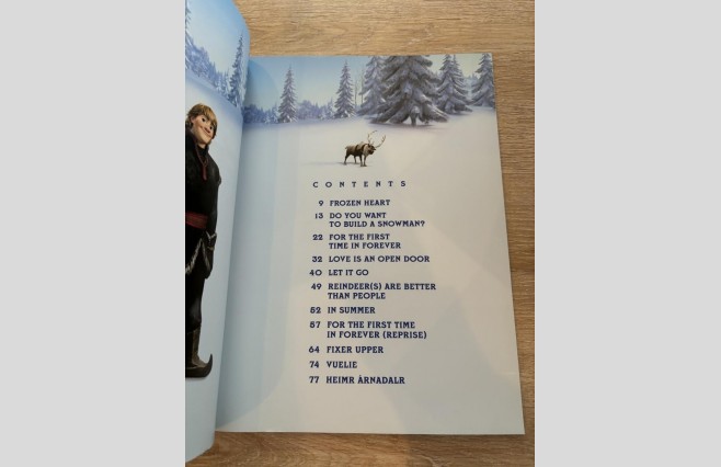 Used Disney Frozen Piano/Vocal/Guitar Book - REF 0014 - Image 2