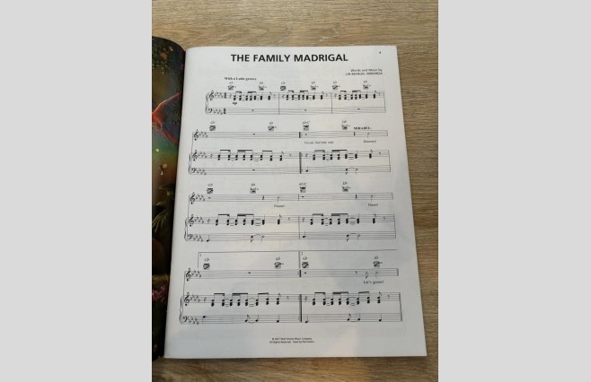 Used Disney Encanto Piano/Vocal/Guitar Book - REF 0021 - Image 3