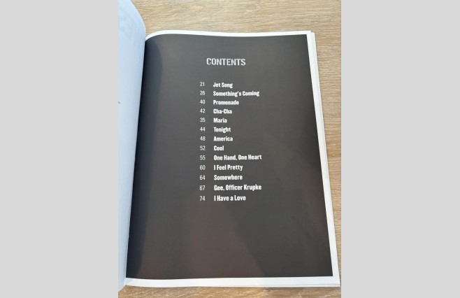 Used West Side Story Vocal Selections Book - REF 0022 - Image 2