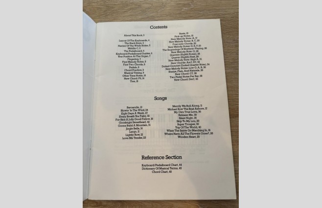 Used The Complete Organ Player, Book One - REF 0026 - Image 2