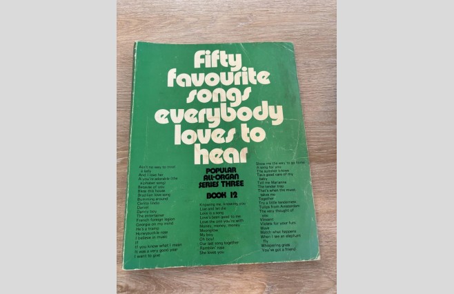 Used Fifty Favourite Songs Everybody Loves To Hear, Popular All-Organ Series Three, Book 12, REF 0034 - Image 1