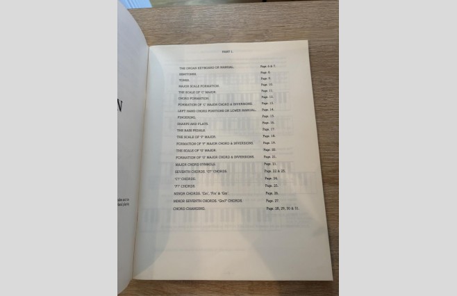 Used The Organ Master, How To Become an Accomplished Home Organist, Book One REF 0036 - Image 2