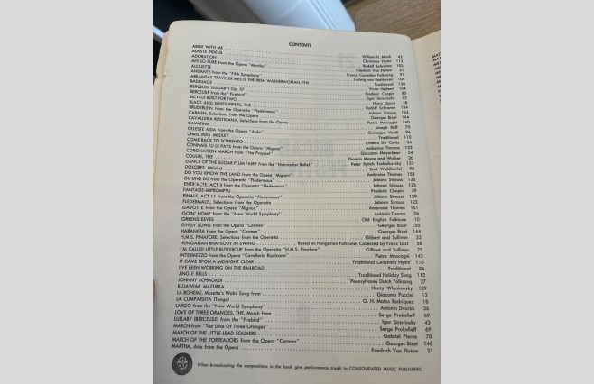 Used Organ Festival Music Book REF 0041 - Image 2