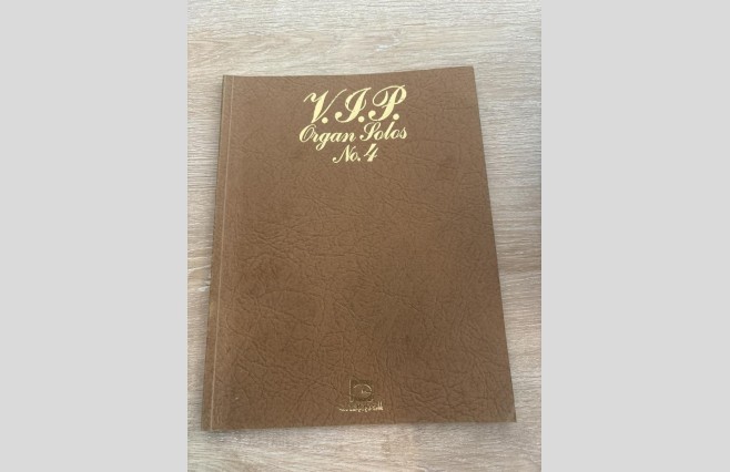 Used VIP Organ Solos No4 Music Book REF 0043 - Image 1