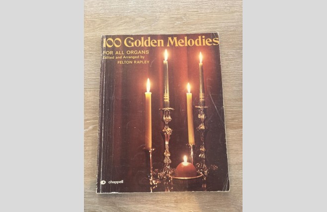 Used 100 Golden Melodies All Organ Book REF 0044 - Image 1