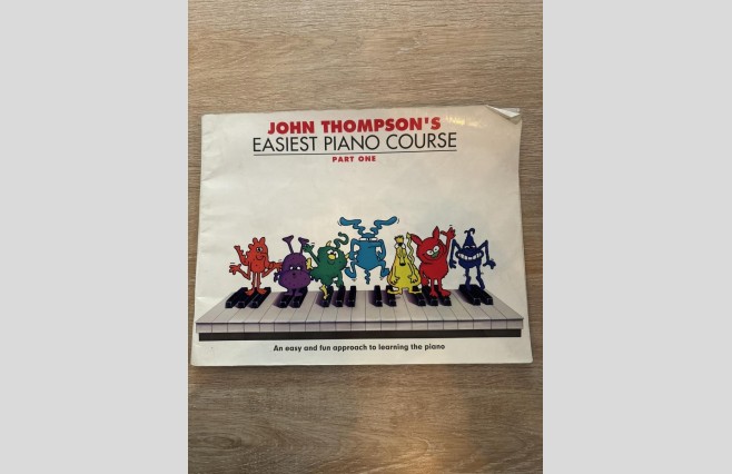 Used John Thompson's Easiest Piano Course Part One Music Book REF 0059 - Image 1