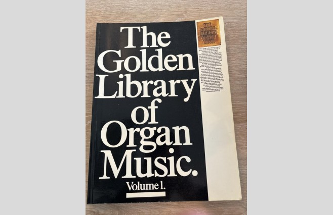 Used The Golden Library of Organ Music Book REF 0064 - Image 1