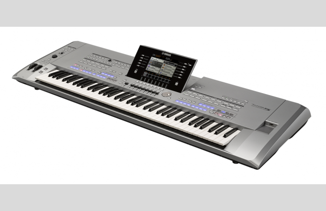 Used Yamaha Tyros 5 76 Keyboard & Speakers - Image 2