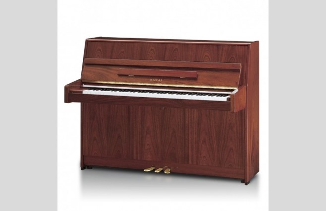 Kawai K-15 E Mahogony Polished Upright Piano All Inclusive Package - Image 1