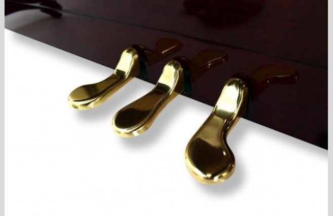 Steinhoven SU 113 Polished Mahogany Upright Piano - Image 6