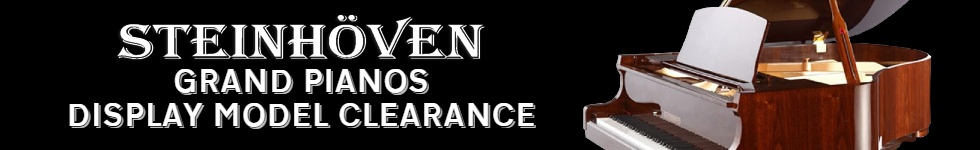 Steinhoven Grand Pianos Display Model Clearance