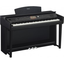 Used Yamaha CVP705 Black Walnut Digital Piano Complete Package
