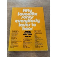 Used Fifty Favourite Songs Everybody Loves To Hear, Popular All-Organ Series Three, Book 14 - REF 0032