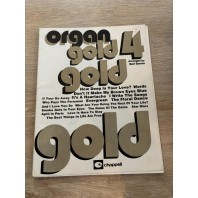 Used Organ Gold 4 Music Book REF 0039