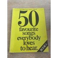Used Fifty Favourite Songs Everybody Loves To Hear, Popular All-Organ Series Book 8 REF 0042