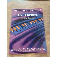 Used TV Themes The Easy Keyboard Library Music Book REF 0053