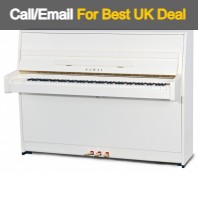 Kawai K-15 ATX 3L Snow White Polished Upright Piano Kawai K-15 ATX 3L Snow White Polished Upright Piano
