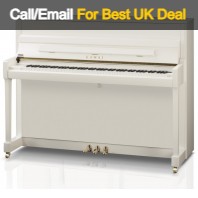 Kawai K-200 ATX 4 Snow White Polished Upright Piano Kawai K-200 ATX 4 Snow White Polished Upright Piano