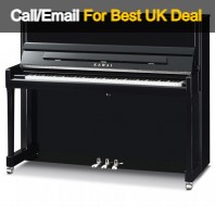 Kawai K-300 ATX 4 SL Ebony Polished Upright Piano (Silver Fittings) Kawai K-300 ATX 4 SL Ebony Polished Upright Piano (Silver Fittings)